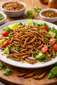 Insektenproteine | Mehlwürmer auf dem Teller | Insektenküche 